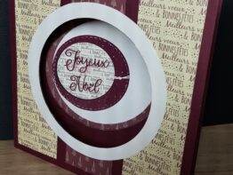 Carte 15x15 Moon Christmas